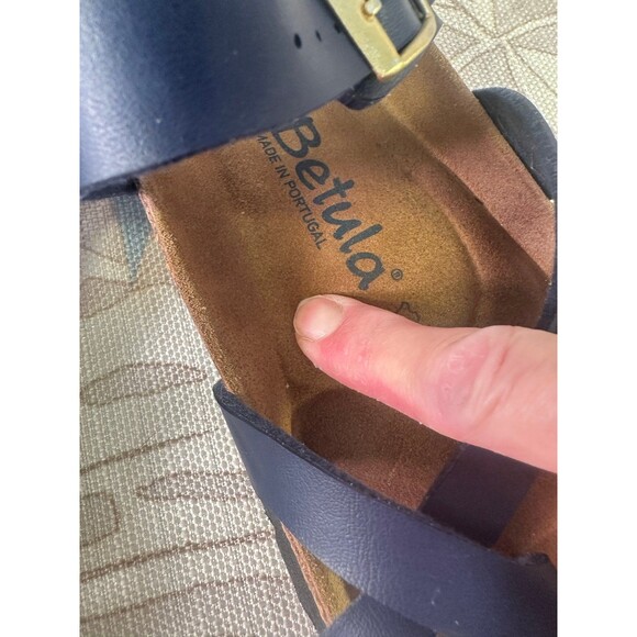 Birkenstock Sandals Cushioned Footbed Size 8-8.5 - Picture 10 of 12